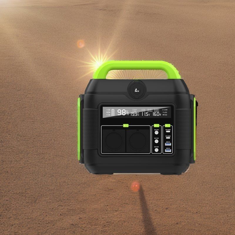 टर्नरी लिथियम बैटरी 576wh पोर्टेबल सोलर मोबाइल पावर स्टेशन 600W कैंपिंग और आपातकालीन के लिए