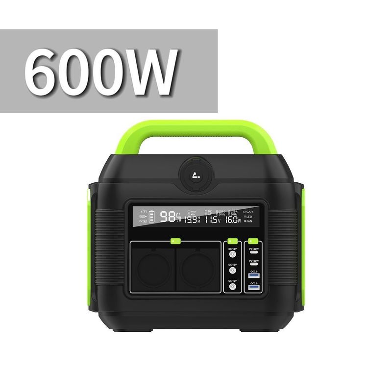 अगलाग्रीन एनर्जी 600W कैम्पिंग और यात्रा के लिए पोर्टेबल सोलर बैटरी हटाने योग्य नहीं हो सकता