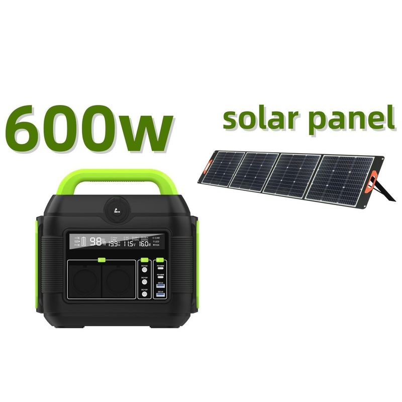 दक्षिण अमेरिका में चिंता मुक्त यात्रा के लिए 600W बड़ी क्षमता वाला पोर्टेबल सोलर जनरेटर
