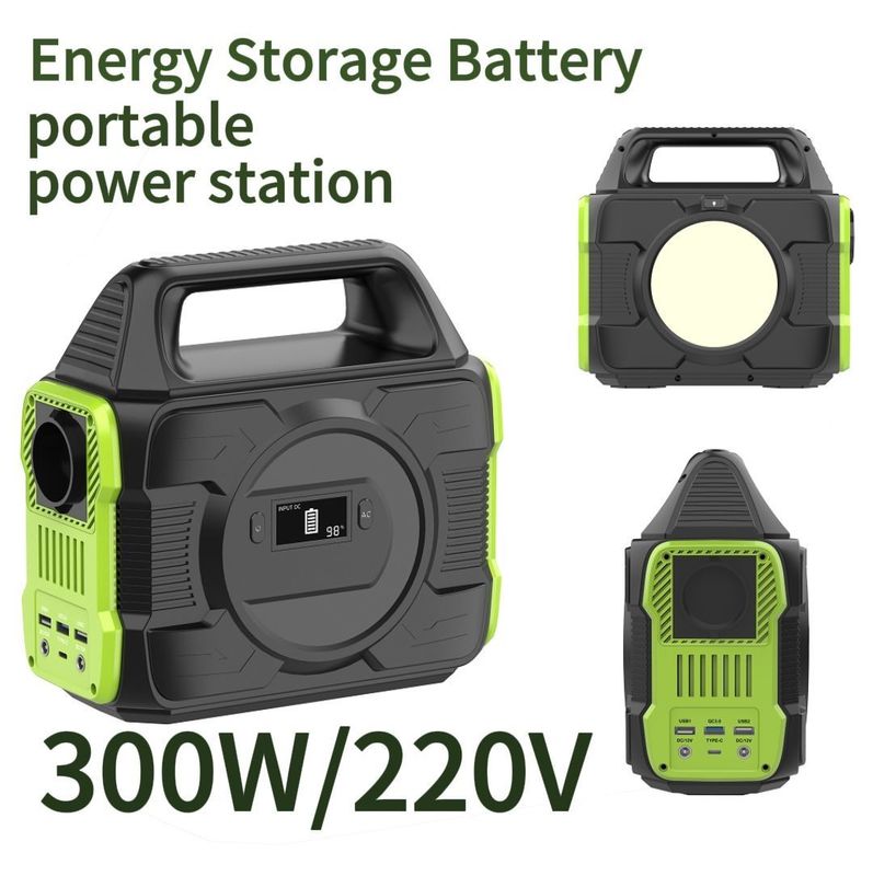 S3 300W मिनी ऑफ ग्रिड सौर ऊर्जा प्रणाली यूरोपीय संघ AC सोकेट के साथ पोर्टेबल सौर ऊर्जा बैंक