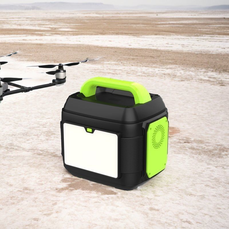 एलसीडी डिस्प्ले 600W/576wh पावर आउटपुट के साथ 220V पोर्टेबल आउटडोर कैम्पिंग आरवी स्टेशन