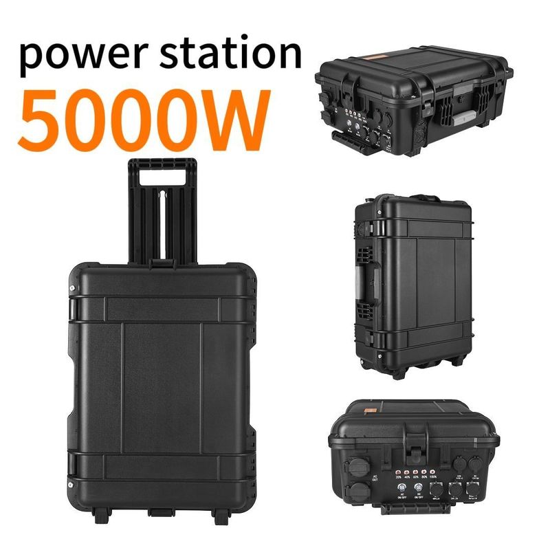 स्व-ड्राइव यात्रा के लिए 5000W सौर मोटर जनरेटर एबीएस मिश्र धातु खोल सामग्री चार्ज समय 6-7h