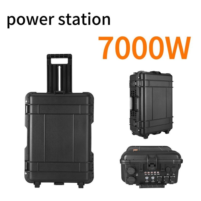 110V/220V AC आउटपुट 7000W स्थिर वोल्टेज पीक पावर के साथ निरंतर वर्तमान स्रोत