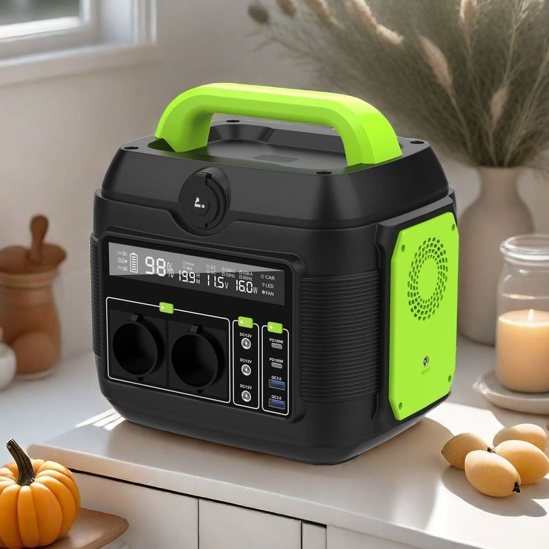 600W पोर्टेबल पावर स्टेशन 300W 500W 600W 1200W 2200W S6 कैम्पिंग मछली पकड़ने के लिए चार्जिंग