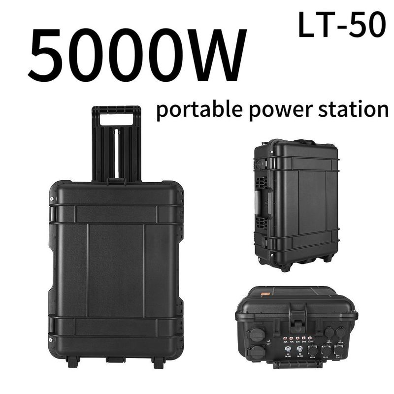 5000W फास्ट चार्जिंग लिथियम होम पोर्टेबल 3600W इलेक्ट्रिक पावर स्टेशन अब खरीदें