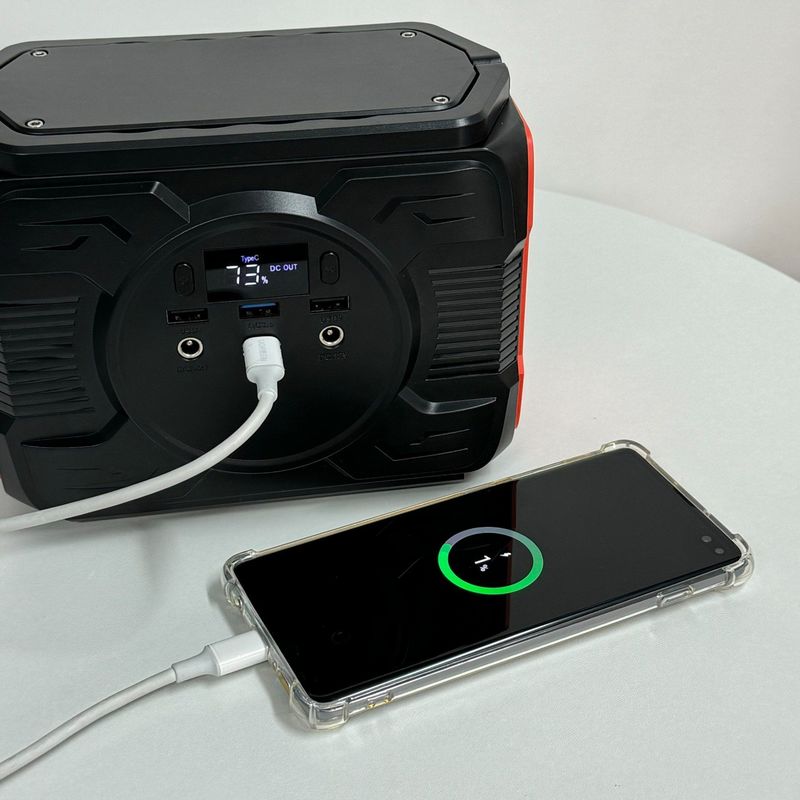 S2X-173 200W 173wh/48000mAh पोर्टेबल पावर स्टेशन आउटडोर गतिविधियों के लिए सौर जनरेटर