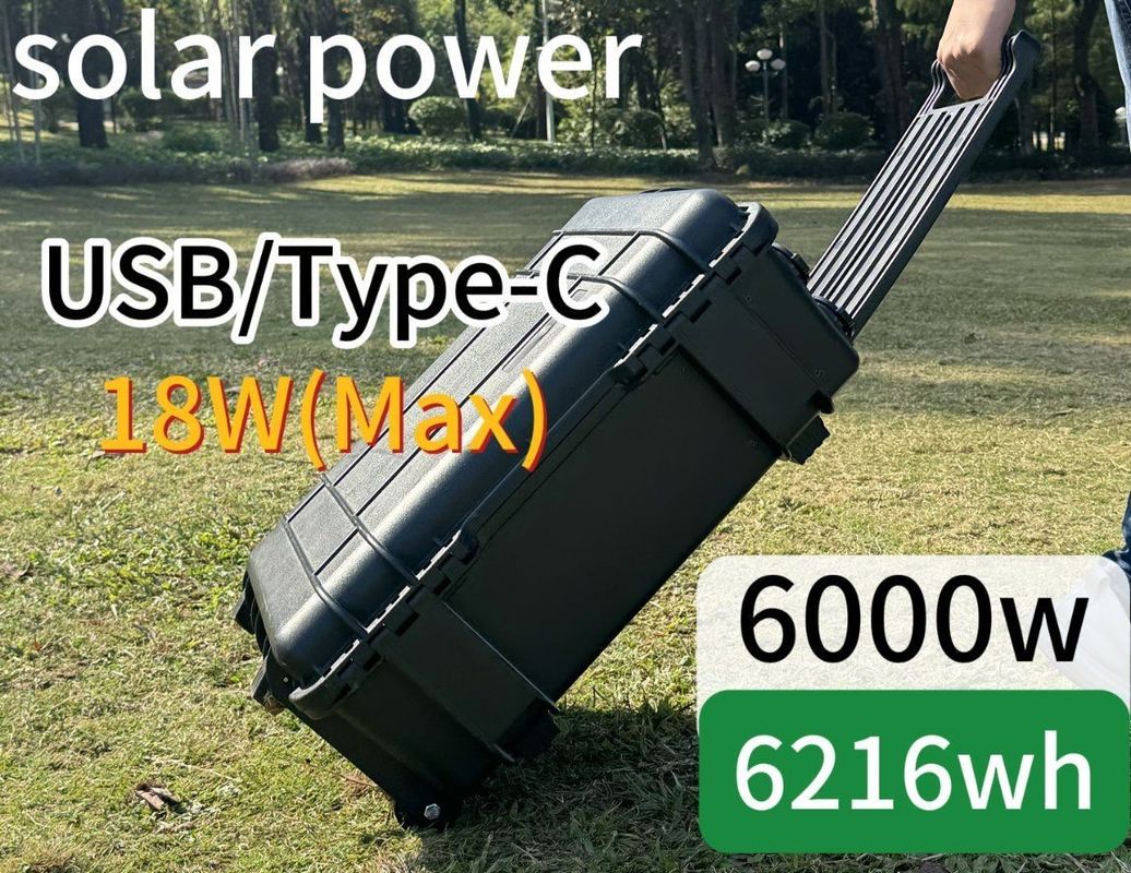 6000W जनरेटर पोर्टेबल पावर स्टेशन बाहरी गतिविधियों के लिए अंतिम समाधान