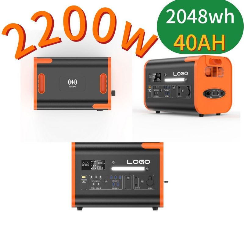 2200W-2400W शिविर/घर सौर जनरेटर किसी भी रोमांच के लिए आपका अंतिम बिजली समाधान
