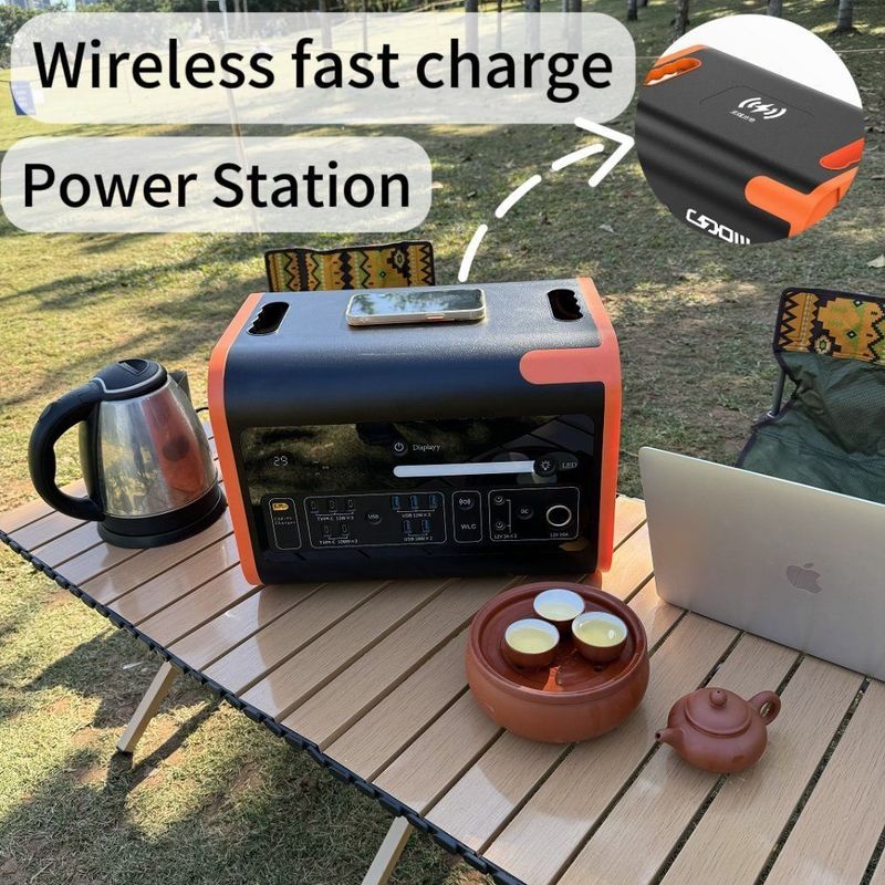 सभी उपकरणों के लिए 1800W/2000W/2200W/2400W उच्च तापमान पोर्टेबल आपातकालीन बिजली स्टेशन