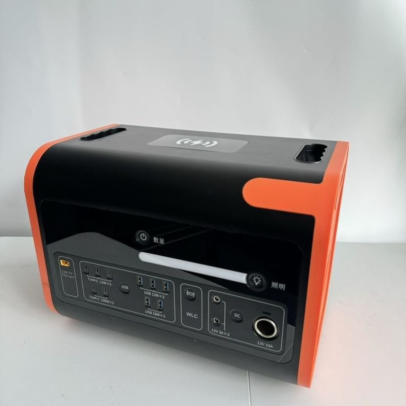 1000W मोबाइल पावर 110V 220V सौर जनरेटर 2200W आउटडोर इनडोर पोर्टेबल पावर स्टेशन
