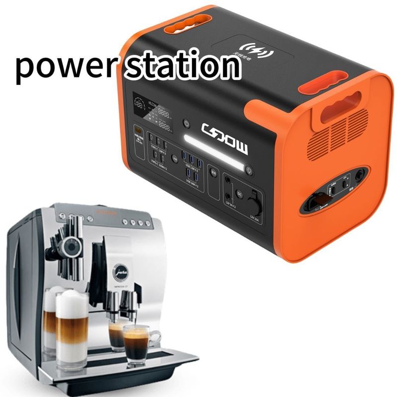 2000W/2200W/2048wh शुद्ध साइन वेव इन्वर्टर वेवफॉर्म के साथ पोर्टेबल कैंपिंग ऊर्जा भंडारण पावर स्टेशन