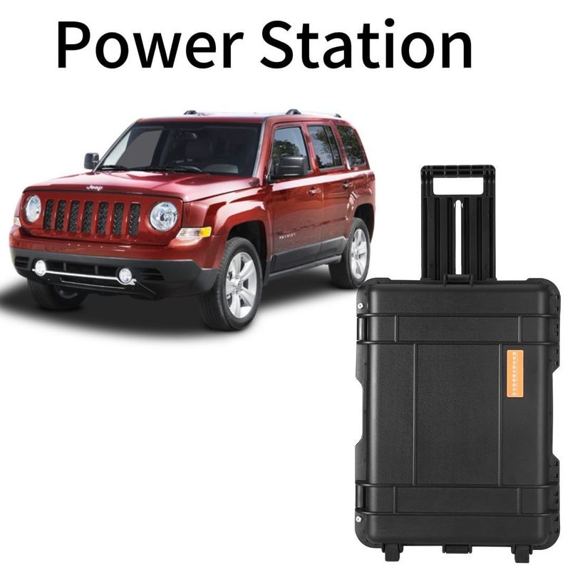 300W 600W 2200W 3000W पोर्टेबल पावर सप्लाई ABS मिश्र धातु आउटडोर आपातकालीन बिजली स्टेशन टिकाऊ