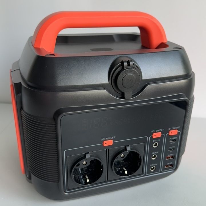 टाइप-सी आउटपुट Pd100W Pd27W डीसी आउटपुट 12-13V 10A आउटडोर के लिए पोर्टेबल पावर स्टेशन