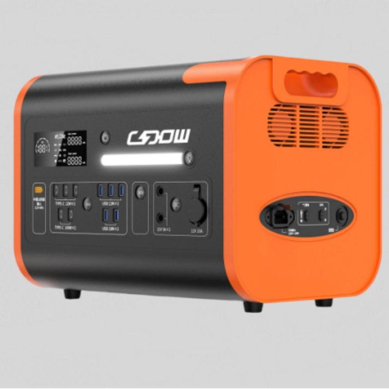 AT22 LiFePO4 बैटरी पोर्टेबल चार्जिंग स्टेशन 600W 1000W 2200W मोबाइल कैंपर्स के लिए