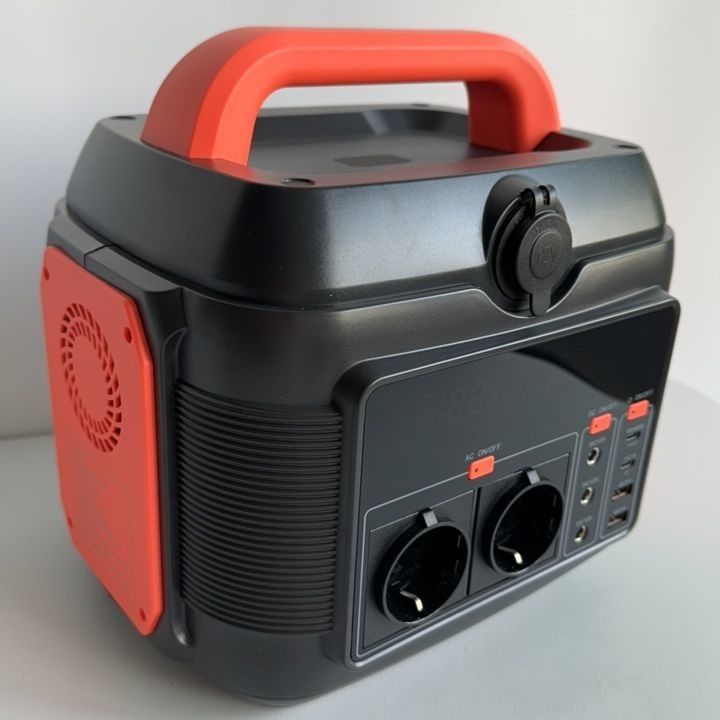 600W/576wh लिथियम बैटरी मल्टीफंक्शन पावर स्टेशन और टाइप-सी आउटपुट Pd100W Pd27W