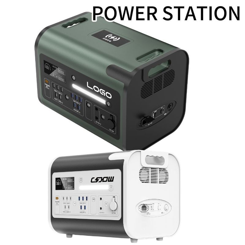 बाहरी ऊर्जा आवश्यकताओं के लिए सर्वश्रेष्ठ 2200W/2048wh घरेलू समानांतर पोर्टेबल पावर स्टेशन