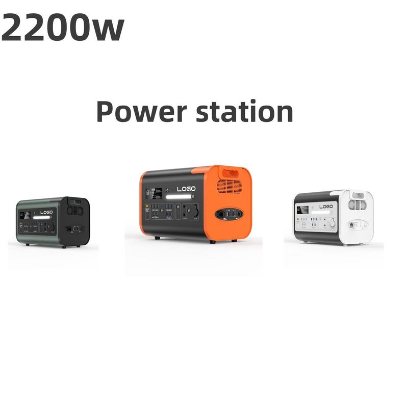 पारिवारिक आपात स्थितियों और आउटडोर के लिए 3500W निरंतर पावर आउटपुट पोर्टेबल पावर स्टेशन