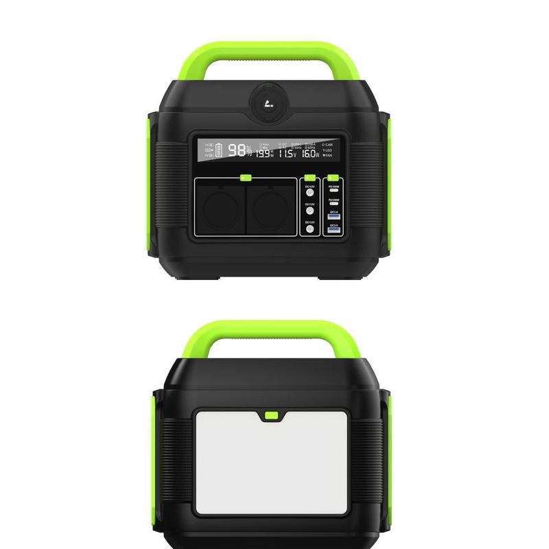 प्रकार-सी आउटपुट Pd100W Pd27W 600W/300W/1200W आउटडोर गतिविधियों के लिए पोर्टेबल पावर स्टेशन