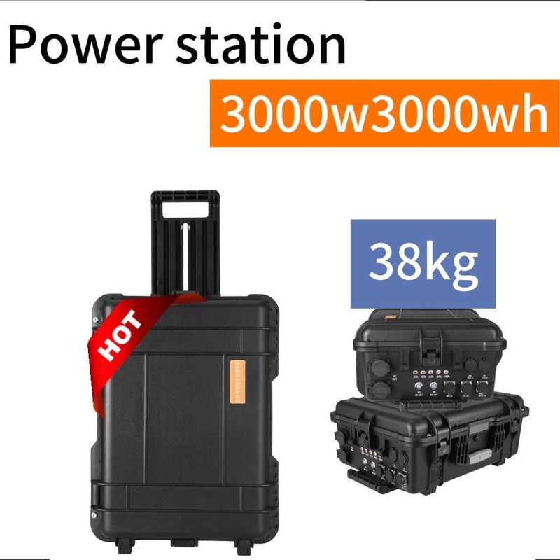 एसी आउटपुट सॉकेट सभी आउटडोर पावर स्टेशन 3000 W / 4000 W / 5000 W / 6000 W / 7000 W