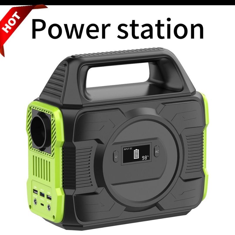 300W/600W/1200W सिनोइडल वेव आउटडोर और होम पावर स्टेशन फिक्स्ड बैटरी शामिल