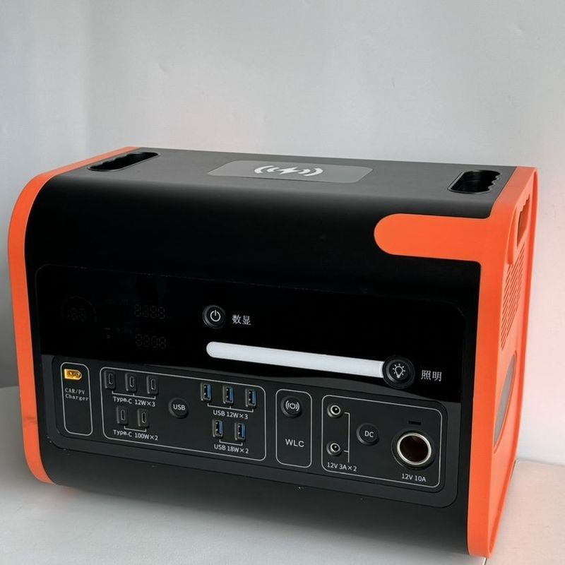 यात्रा पोर्टेबल लिथियम ऊर्जा भंडारण 51.52V40ah 3.22V*16s बैटरी के साथ बिजली की आपूर्ति