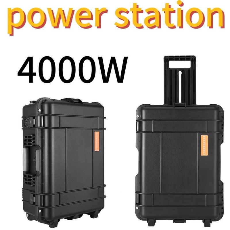 आउटडोर कार्य और होम स्टैंडबाय पावर स्टेशन के लिए 4000W लिथियम आयरन फॉस्फेट बैटरी