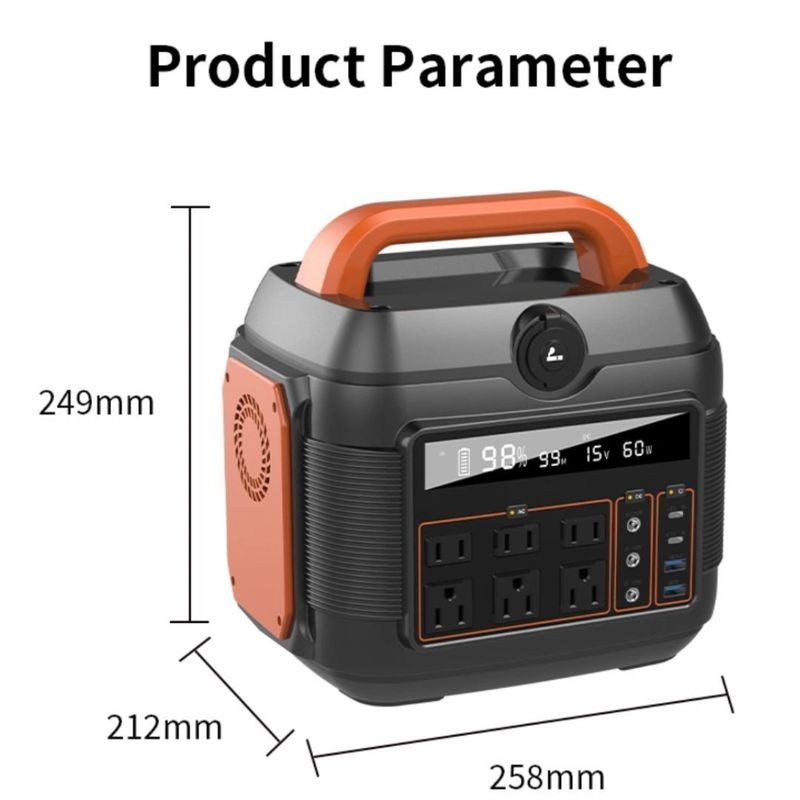 600W/1200W/3600W लिथियम बैटरी सौर जनरेटर आउटडोर कैंपिंग के लिए गर्म मोबाइल पावर