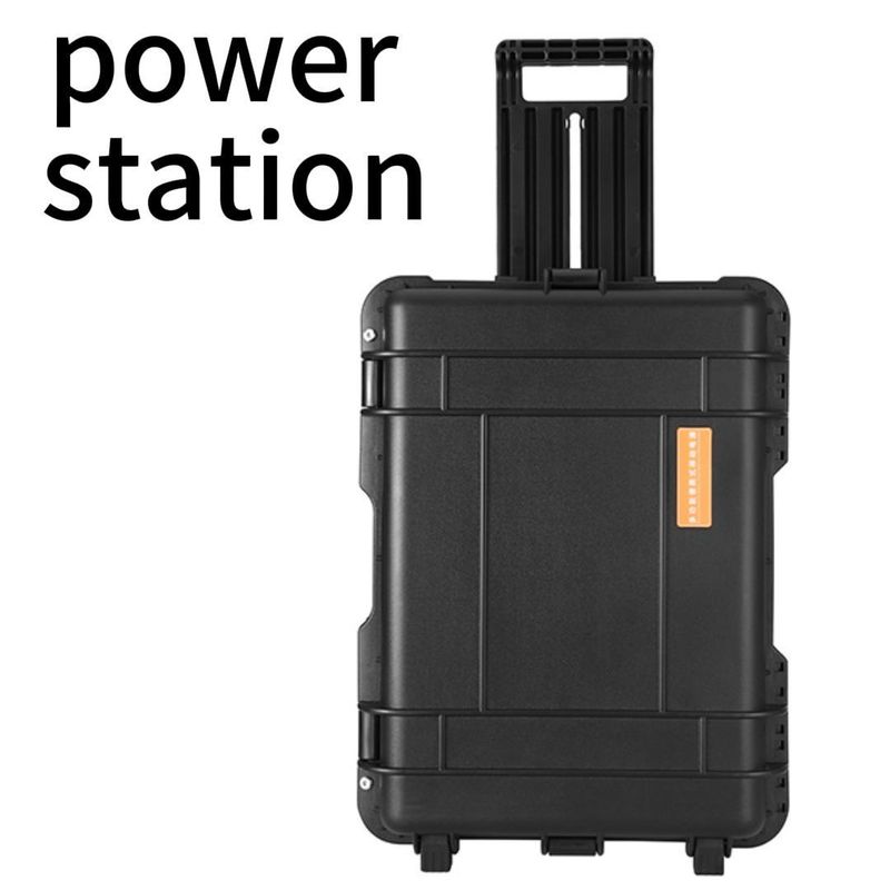 आसान यात्रा के लिए 3000W पोर्टेबल पावर स्टेशन ड्रॉबार बॉक्स लिथियम बैटरी ऊर्जा भंडारण