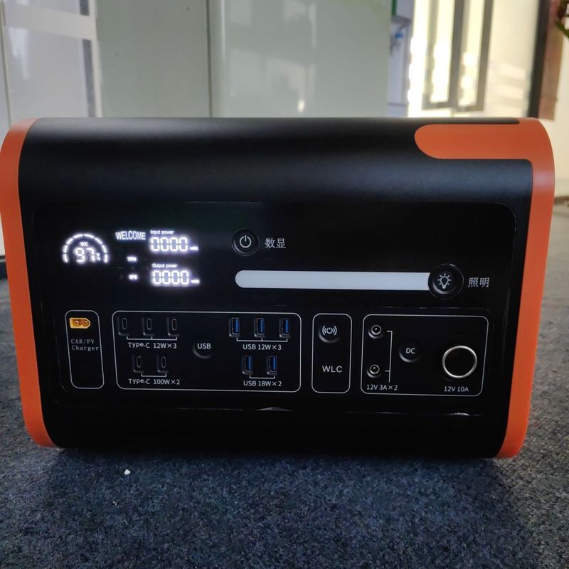 600W 1200W 2000W 2200W 3600W चार्जर अंतर्निहित लिथियम बैटरी जीवन Po4 पोर्टेबल सौर ऊर्जा स्टेशन