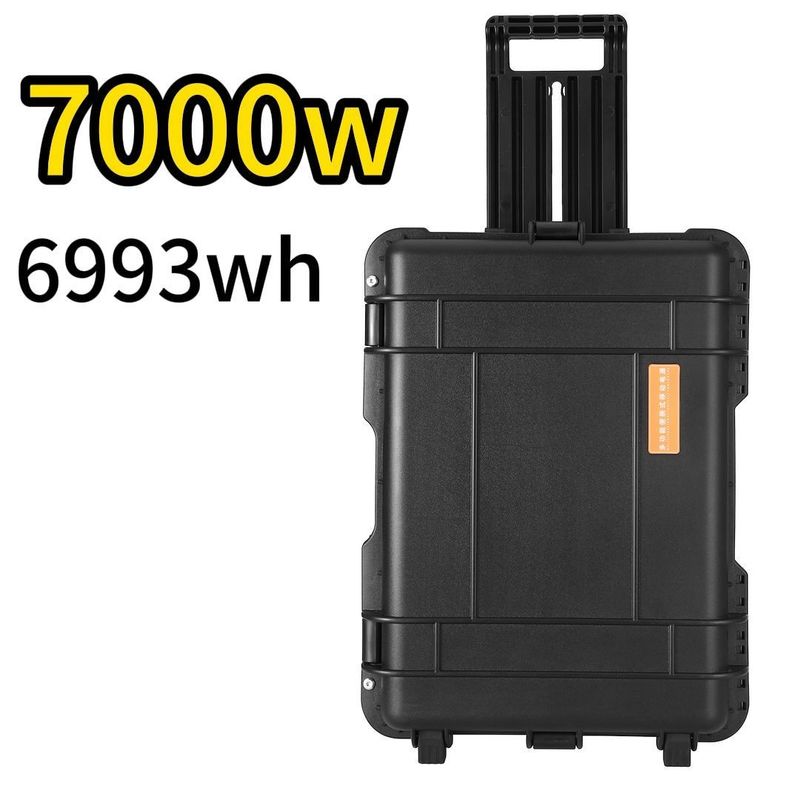 पूर्वी एशिया के बाजार 7000W/6993wh आउटडोर ड्रोन फोटोग्राफी के लिए पोर्टेबल पावर स्टेशन