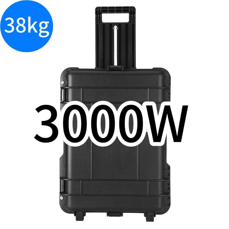 4000W/3840wh आउटडोर यात्रा के लिए बड़ी क्षमता मोबाइल बिजली की आपूर्ति आपातकालीन भंडारण बिजली स्टेशन 1