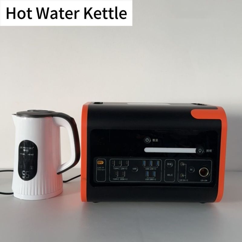220V±5% AC आउटपुट 40ah/2200W/2048wh पोर्टेबल सोलर पावर स्टेशन ओवरवोल्टेज सुरक्षा