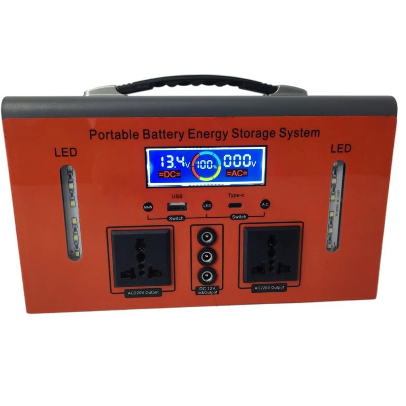300W पोर्टेबल पावर स्टेशन सुधार तरंग इनपुट वोल्टेज बिजली की आपूर्ति के साथ सुपर आसान