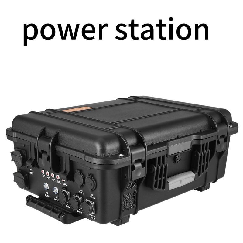 ST-60 6000W/6216wh आउटडोर कैम्पिंग के लिए उच्च शक्ति ऊर्जा भंडारण पोर्टेबल पावर स्टेशन