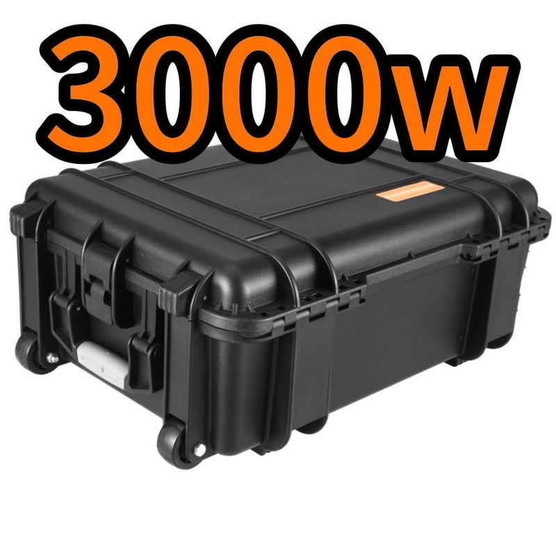 सीई.अन38.3 प्रमाणन के साथ आउटडोर बैटरी 3000W/62.5ah पोर्टेबल पावर स्टेशन