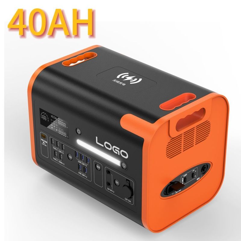 2400W पोर्टेबल और प्रकार-सी 3*18W/2*100W के साथ आपातकालीन ऊर्जा भंडारण बिजली स्टेशन