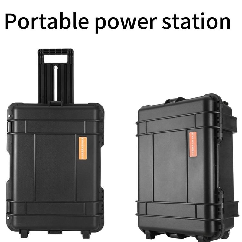 LiFePO4 5000W/4800wh पोर्टेबल सोलर पावर स्टेशन 50,000 किलोग्राम पैकेज सकल वजन के साथ